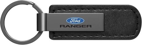 صورة iPick لسلسلة مفاتيح Ford Ranger سوداء من الجلد الصناعي باللون الأسود - مرخصة رسميًا in Saudi Arabia