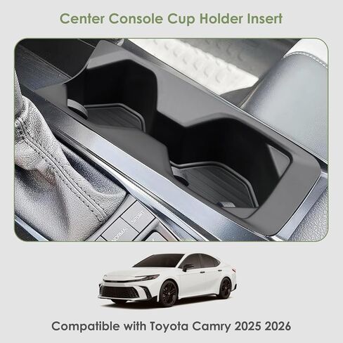 منظم وحدة التحكم المركزية xotic tech متوافق مع Toyota Camry 2025 2026، وحدة التحكم الوسطى، صينية مقسمة، ناقل الحركة، ملحقات حاوية صندوق التخزين الثانوية in Saudi Arabia