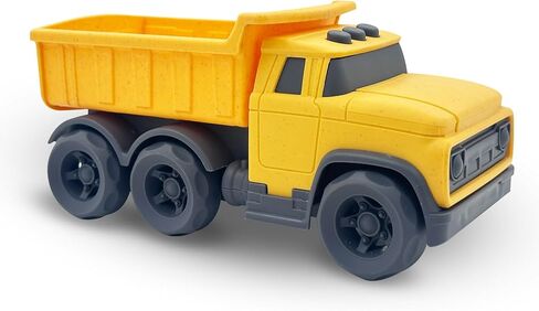 ألعاب سيارات للأطفال الصغار لعمر 1-3 سنوات، شاحنة قلابة صفراء، خالية من مادة BPA، خالية من الفثالات، PVC، بلاستيك معاد تدويره، شاحنة بناء، ألعاب للأطفال في الهواء الطلق، هدايا عيد الميلاد للأولاد والبنات in Kuwait