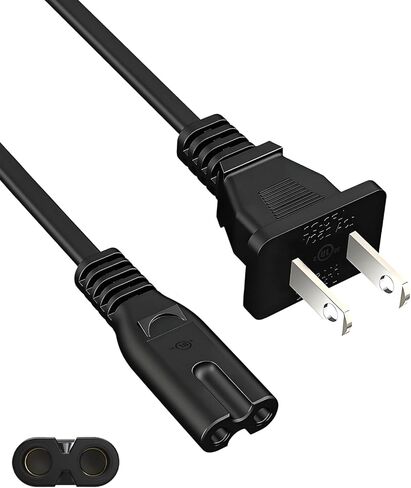 2 Prong Printer Power Cord for Epson Ecotank Printers in Kuwait