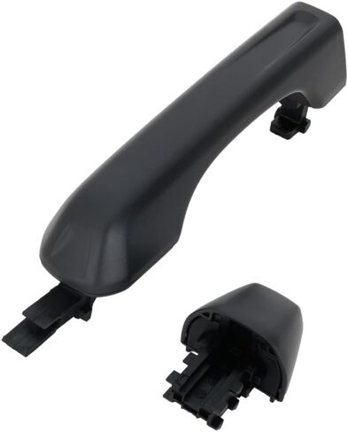 KarParts360 لسيارة جيب جلاديتور 2020 21 22 23 2024 مقبض الباب الخارجي للسائق أو جانب الركاب | قطعة واحدة | أمامي أو خلفي | معدن | أسود | ثقب المفتاح المستبعد | استبدال 68282348AD-PFM in Saudi Arabia