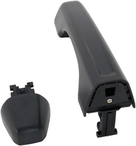 KarParts360 لسيارة جيب جلاديتور 2020 21 22 23 2024 مقبض الباب الخارجي للسائق أو جانب الركاب | قطعة واحدة | أمامي أو خلفي | معدن | أسود | ثقب المفتاح المستبعد | استبدال 68282348AD-PFM in Saudi Arabia