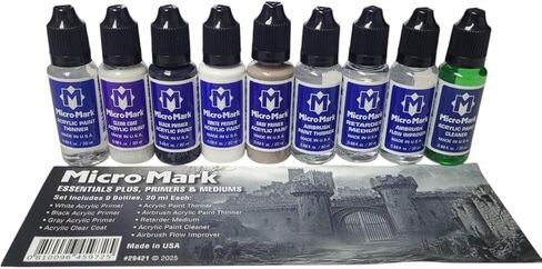 Micro-Mark Essentials Plus Acrylic Paint Set in Kuwait