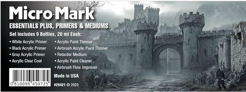 Micro-Mark Essentials Plus Acrylic Paint Set in Kuwait