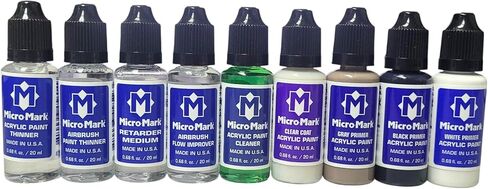 Micro-Mark Essentials Plus Acrylic Paint Set in Kuwait