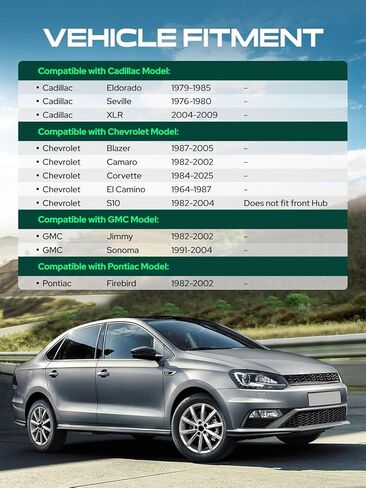 محولات عجلات YHTAUTO 5x4.75 إلى 5x4.5 مقاس 2 بوصة متوافقة مع شيفروليه وكاديلاك وجي إم سي وبونتياك، وفواصل الإطارات مع مسامير بدرجة 12x1.5 و12.9، وتجويف مركزي 74.1 مم و5 عروة قطعتان باللون الأسود in Saudi Arabia