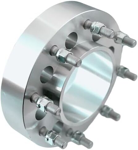 ezaccessory 2 Hub Centric Wheel Adapters 8x170 to 8x200 Thickness 2 Inch for Ford Super Duty Dually Wheels in Saudi Arabia