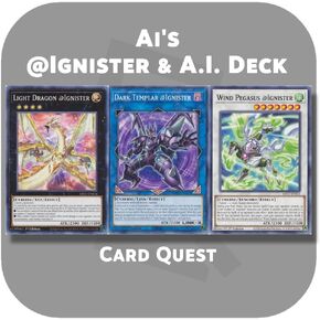 مجموعة مخصصة كاملة عامة لـ Yu-Gi-Oh! VRAINS - Ai's @Ignister & A.I. رابط سطح السفينة in Kuwait