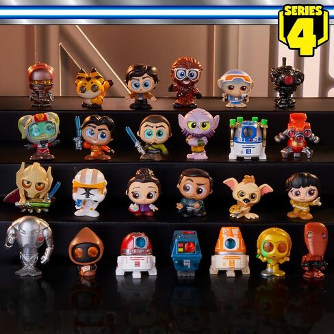 Star Wars™ Doorables Galaxy Peek Capsule Series 4 - شخصيات ديزني الغامضة القابلة للتجميع مع تفاصيل لطيفة، خارج هذا Galaxy Cute، للمعجبين وهواة الجمع والأطفال بعمر 5 سنوات فما فوق in Saudi Arabia