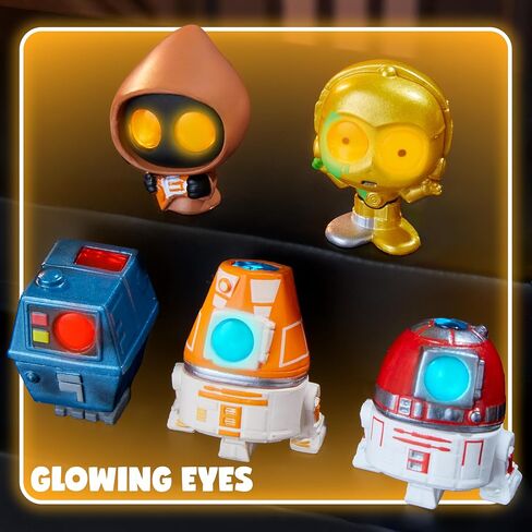 Star Wars™ Doorables Galaxy Peek Capsule Series 4 - شخصيات ديزني الغامضة القابلة للتجميع مع تفاصيل لطيفة، خارج هذا Galaxy Cute، للمعجبين وهواة الجمع والأطفال بعمر 5 سنوات فما فوق in Saudi Arabia