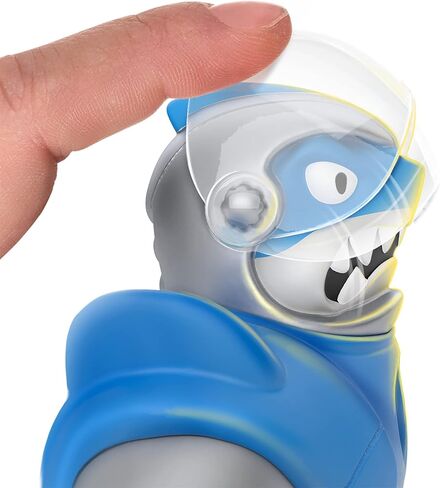 Heroes of Goo Jit Zu Galaxy Attack, Action Figure - Merculok, Multicolor (41211) in Kuwait