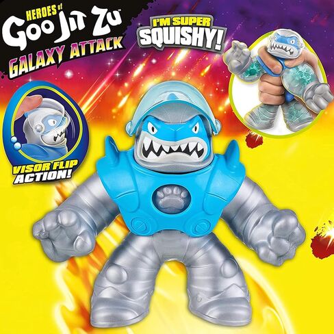 Heroes of Goo Jit Zu Galaxy Attack, Action Figure - Merculok, Multicolor (41211) in Kuwait