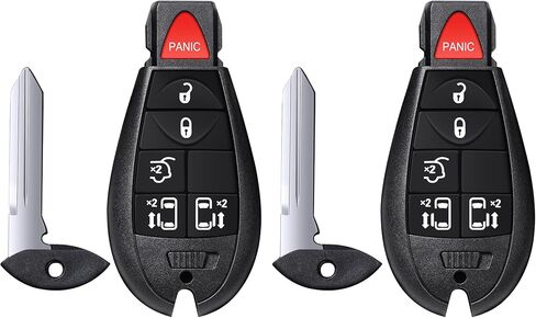 Keyless Key Fob for Dodge Dart 2013-2016 OE#56046773AA,Replacement Car Key Remote Control M3N32297100 433Mhz 4Buttons (5Buttons) in Saudi Arabia