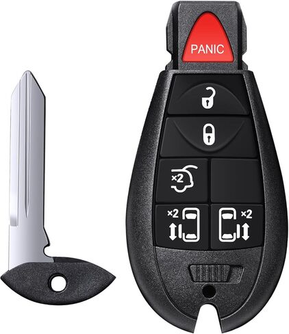 Keyless Key Fob for Dodge Dart 2013-2016 OE#56046773AA,Replacement Car Key Remote Control M3N32297100 433Mhz 4Buttons (5Buttons) in Saudi Arabia