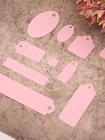 Nested Frame Dies for Scrapbooking Card Making, Background Frame Metal Cutting Dies Tag Label Frame Die Cuts for Decoupage Christmas Gift Card DIY Birthday Album Scrapbooking Paper Craft Supplies in Saudi Arabia