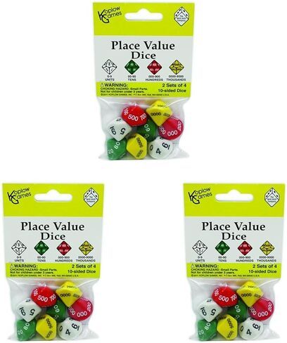 إكسسوارات غرفة النرد القيم من Koplow Games Place in Kuwait