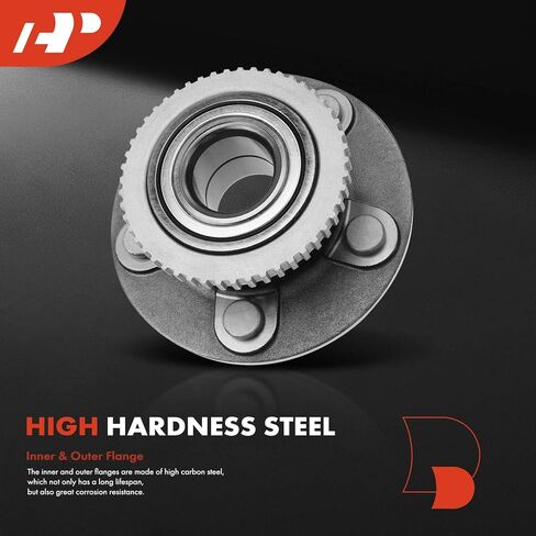 A-Premium Front Wheel Bearing and Hub Assembly with ABS Ring & 5-Lug Compatible with Ford Crown Victoria 1992-1997, Lincoln Town Car 1991-1997, Mercury Grand Marquis 1992-1997 in Kuwait