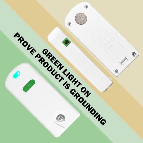 Conductivity Test Pen, Grounding Tester, Continuity Tester for Grounding Mats, Sheets, Pads, Blankets, Pillow Cases. Use to Test Effectiveness of Earth Connected Products. (Outlet Tester) in Kuwait