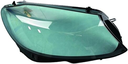 متوافق مع بنز C-Class W205 C180 C260L C280 C300 2019 2020 2021 سيارة الجبهة عدسة المصباح الأمامي غطاء السيارات حالة كشافات زجاج عاكس الضوء (يمين) in Saudi Arabia