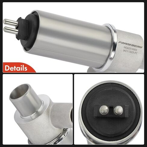 Idle Air Control Valve 0001411225 Compatible with Mercedes-Benz W126 380SE, 380SEC, 380SEL, 380SL, 380SLC, 500SEC, 500SEL Replace A0001411225, 408202001003, 408202001, 408202001001 in Saudi Arabia