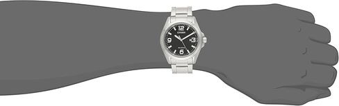 Citizen Men's Eco-Drive Weekender Garrison Field Watch in Stainless Steel, Silver Dial (Model: AW1430-86A) in Kuwait