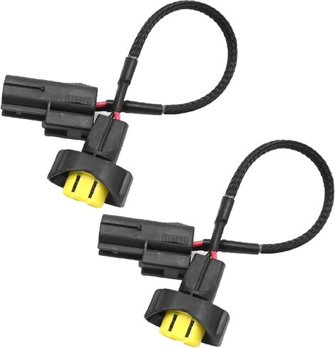 2Pcs Headlight Wiring Harness Socket Adapter Connector, Headlight Wiring Harness Converter, Replacement for Maxima 2009-2014 Replacement for Altima 2007-2014 in Saudi Arabia