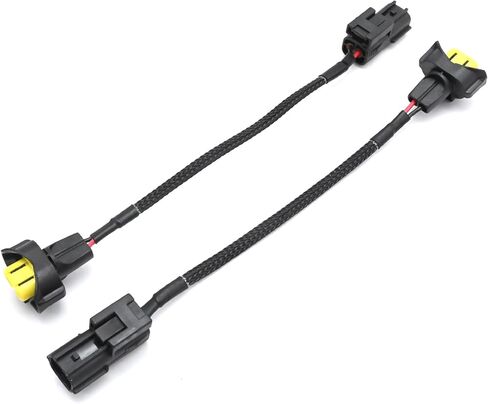 2Pcs Headlight Wiring Harness Socket Adapter Connector, Headlight Wiring Harness Converter, Replacement for Maxima 2009-2014 Replacement for Altima 2007-2014 in Saudi Arabia