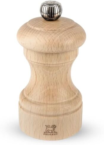 Peugeot 800-1 Bistro 4-Inch Pepper Mill, Natural, 3,94in, White in Saudi Arabia