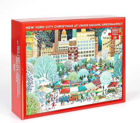 Union Square & Co. أحجية الصور المقطوعة لعيد الميلاد في مدينة نيويورك مكونة من 500 قطعة - عيد الميلاد في Union Square Greenmarket in Saudi Arabia