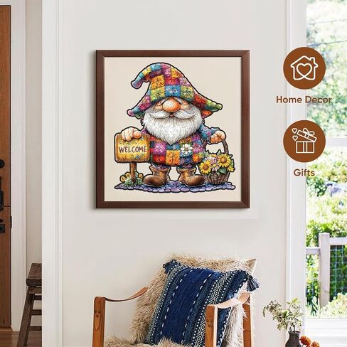 Mys Aurora Santa Claus Puzzle for Grandkids Christmas Tree Wooden Jigsaw Puzzles, 200 Piece Holiday Wood Adult Puzzles Fun Gifts for Winter Evenings Family Activity FSC Certified 11.2''X 11.2'' in Saudi Arabia