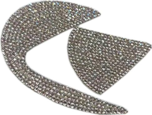 Bling Accessories Tail Logo Compatible with Lexus ES 2012 2013 2014 2015 2016 2017 Emblem Trunk Decoration Rhinestone Decal (for ES 2012-2017 Rear Logo) in Saudi Arabia