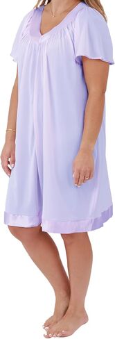 Shadowline Women's Satin Touch Shortsleeve Waltz Gown in Kuwait