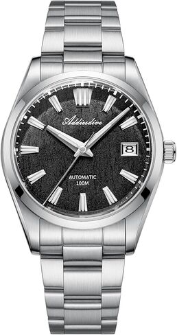ADDIESDIVE Automatic Watches for Men NH35A Mechanical Movement Analog Sapphire Crystal Yellow White Blue 39MM Sand Dial in Saudi Arabia