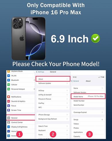 Mirror Screen Protector for iPhone 13 Pro Max and for iPhone 14 Plus Privacy Tempered Glass Perfect Mirrored Effect 2 Pack Anti-Spy Easy Installation Frame (6.7 inch Silver) in Kuwait