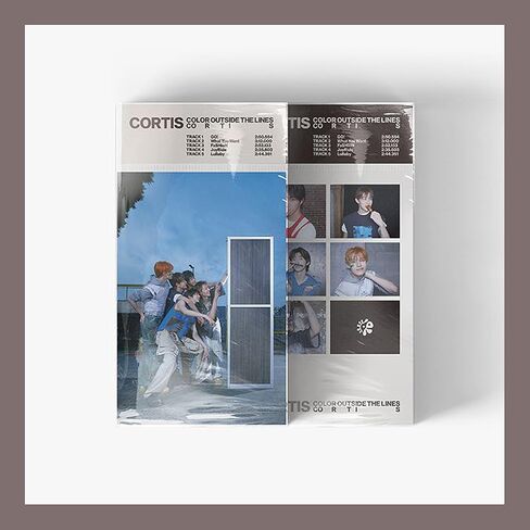 CORTIS COLOR OUTSIDE THE LINES 1st EP Album (Photobook - Scene 1 Ver.) in Saudi Arabia