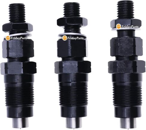FridayParts 3 قطع حقن الوقود 1G065-53002 1G065-53900 1G065-53902 متوافق مع Kubota D1005 D1105 D905 V1305 V1505 استبدال المحرك (3 قطع) in Kuwait