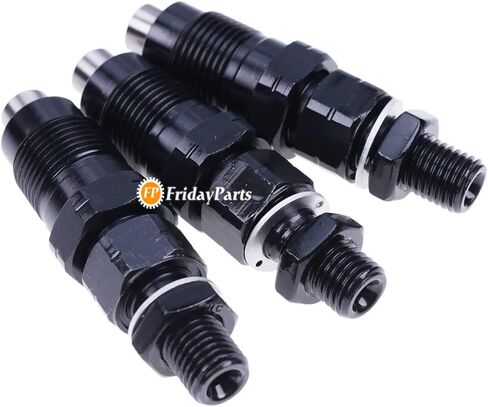 FridayParts 3 قطع حقن الوقود 1G065-53002 1G065-53900 1G065-53902 متوافق مع Kubota D1005 D1105 D905 V1305 V1505 استبدال المحرك (3 قطع) in Kuwait