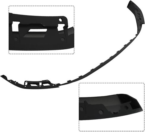 waltyotur Black Front Bumper Fascia Center Air Deflector Replacement for Acadia 2020 2021 2022 2023 84885010 in Saudi Arabia
