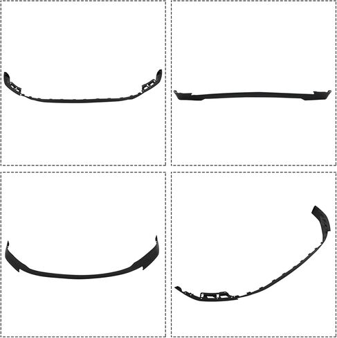 waltyotur Black Front Bumper Fascia Center Air Deflector Replacement for Acadia 2020 2021 2022 2023 84885010 in Saudi Arabia