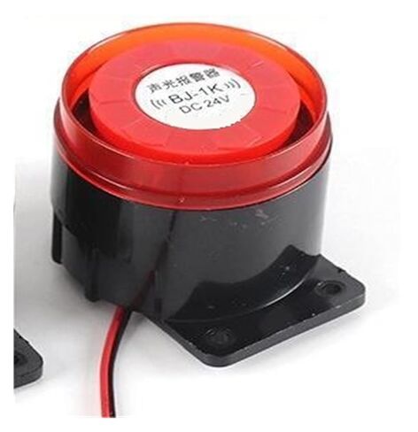 High Decibel 24V Active Sounder BJ-1K Dual Audio Siren Sound and Light Alarm Wall Anti-Theft Buzzer(Acousto-opticBJ-1KLDC12V) in Saudi Arabia