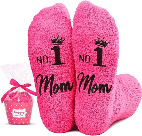 HAPPYPOP Gifts For Mom From Son Daughter - Mom Mama Mommy Gifts Socks, Mom Birthday Gifts, Mothers Day Gifts For Mom, Gifts For Moms Who Have Everything in Saudi Arabia
