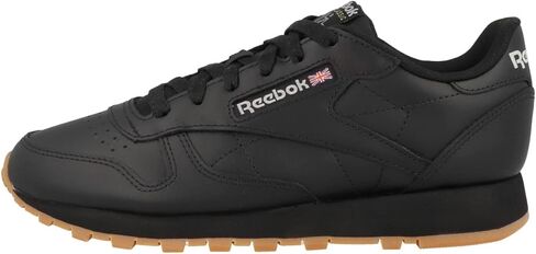 حذاء رياضي نسائي من الجلد الكلاسيكي من Reebok، Core Black Core Black Pure Gray 5, 9 US in Saudi Arabia