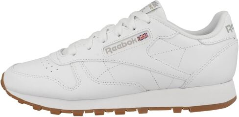 حذاء رياضي نسائي من الجلد الكلاسيكي من Reebok، Core Black Core Black Pure Gray 5, 9 US in Saudi Arabia
