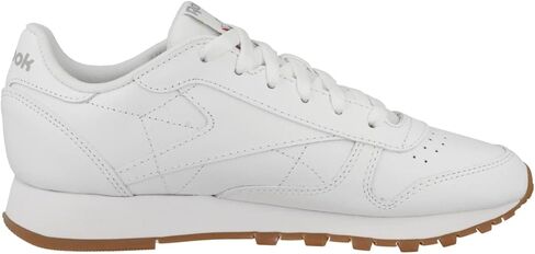 حذاء رياضي نسائي من الجلد الكلاسيكي من Reebok، Core Black Core Black Pure Gray 5, 9 US in Saudi Arabia