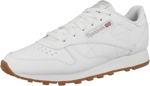 حذاء رياضي نسائي من الجلد الكلاسيكي من Reebok، Core Black Core Black Pure Gray 5, 9 US in Saudi Arabia