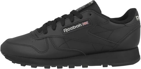 حذاء رياضي نسائي من الجلد الكلاسيكي من Reebok، Core Black Core Black Pure Gray 5, 9 US in Kuwait