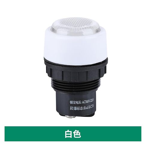 BD8030 Explosion-Proof and Corrosion-Resistant Power Signal Indicator with Buzzer red, Green, Blue, White and Yellow 220 380V(Ac36v-white) in Saudi Arabia