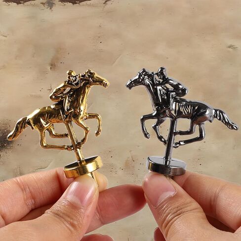 HOROW Horse Racing Board Game, 21 inch Horse Racing Game with 100 Chips, 11 Metal Horse, 2 Dice and 2 Decks of Cards, Ideal as a Birthday, for Family Nights and Birthday Parties in Saudi Arabia