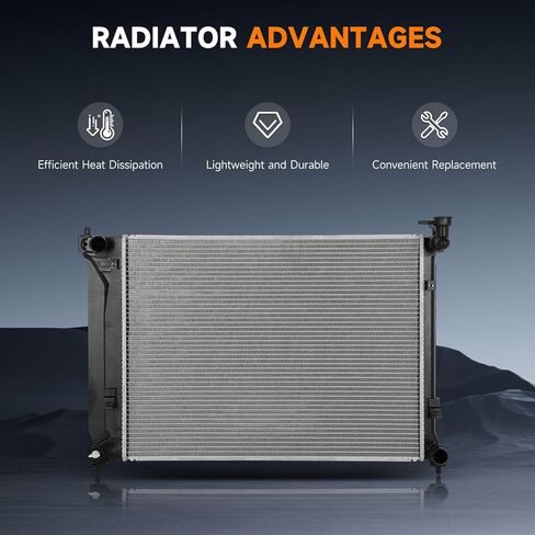 OCPTY Auto Parts Radiator Replacement for 2015-2019 for Hyundai for Sonata 2.4L in Saudi Arabia