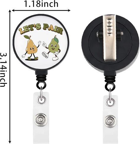 Lywjyb Birdgot Behavior Analyst Therapist Badge Reel Autism Educational Intervention Merch BCBA ABA Gift (Pair Badge) in Saudi Arabia